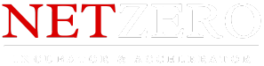 NetZero Incubator & Accelerator Official Logo | Sustainable Innovation by James Scott Senior Fellow NGO